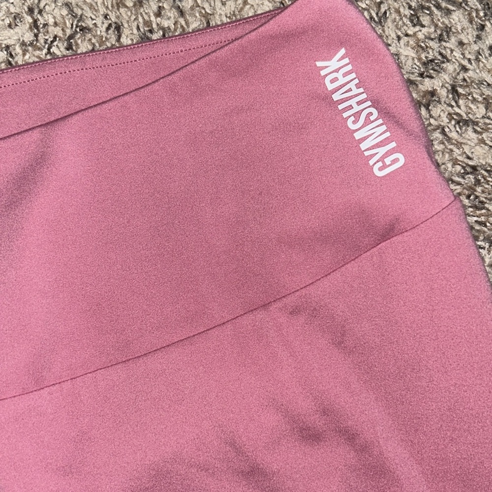 Womens XL GYMSHARK Mauve Pink leggings - the best!!! New but washed - Picture 5 of 9